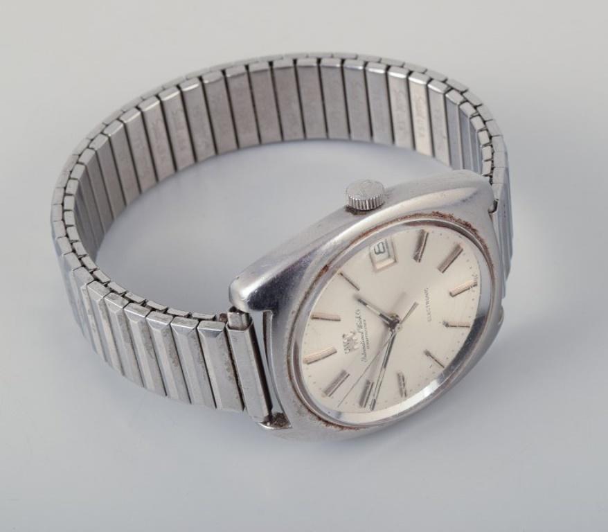 Men's IWC (International Watch Company) men's wristwatch. Approximately 1970. For Sale