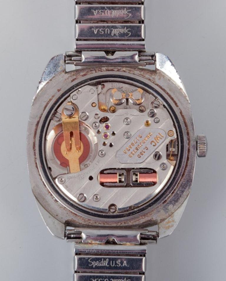IWC (International Watch Company) men's wristwatch. Approximately 1970. For Sale 2