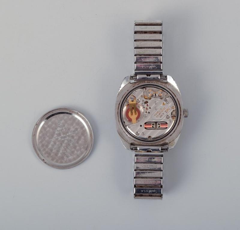 IWC (International Watch Company) men's wristwatch. Approximately 1970. For Sale 3