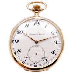 IWC International Watch Company Große Taschenuhr aus Gelbgold