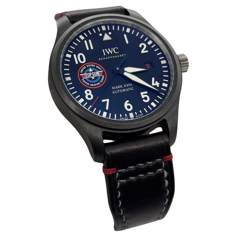 IWC IW324712 Pilots Mark XVIII Top Gun SFTI Black Ceramic 41mm Box