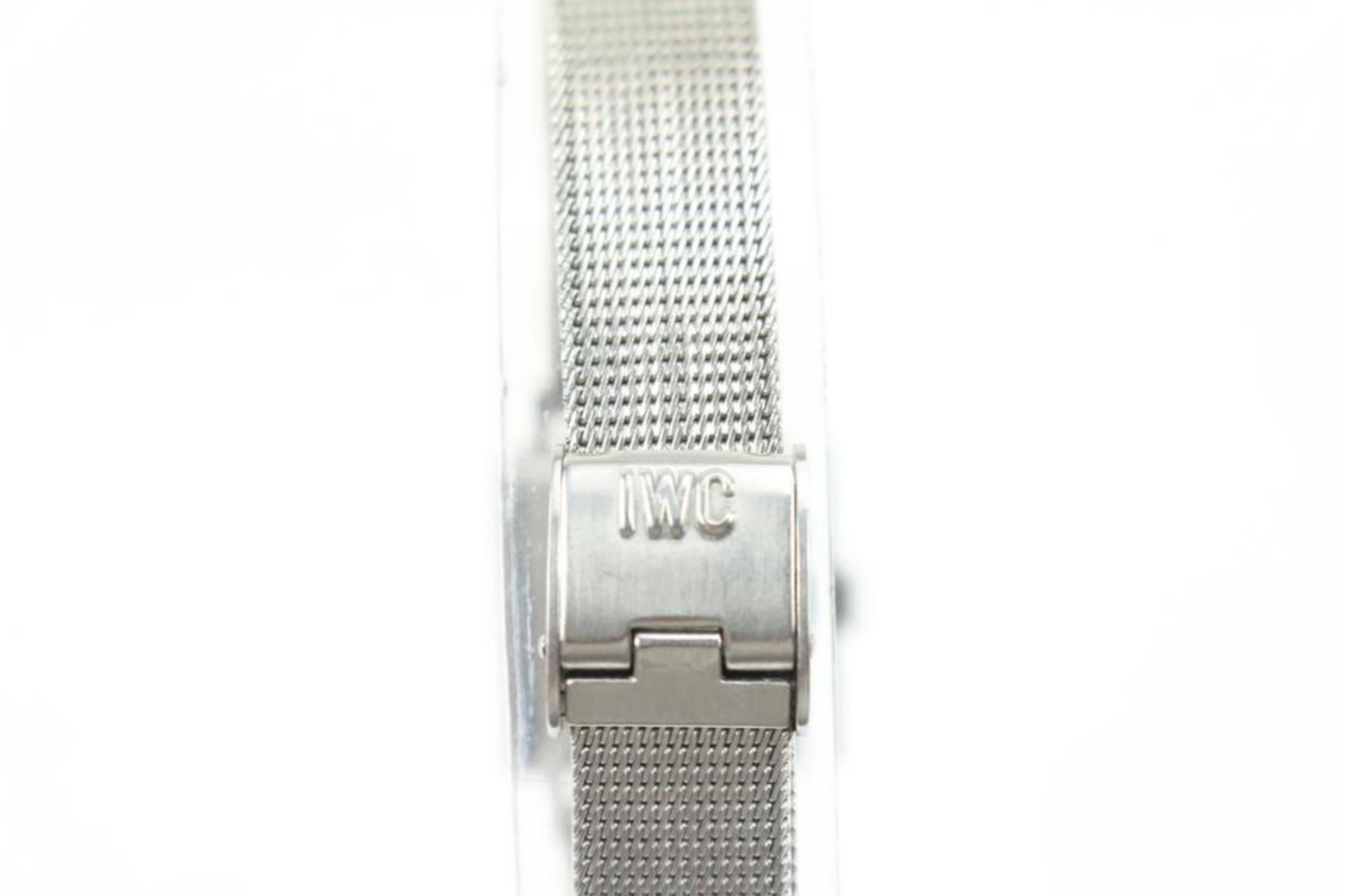 IWC Edelstahl-Uhr mit 19 mm 2778 (Grau) im Angebot