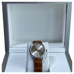 IWC Ladies Stainless Steel Portofino Automatic Diamond Wristwatch IW458101