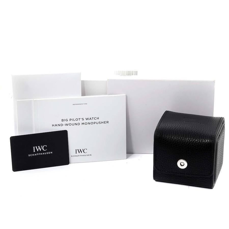 IWC Le Petit Prince Big Pilots Monopusher Edition Watch IW515202 Box Card For Sale 2
