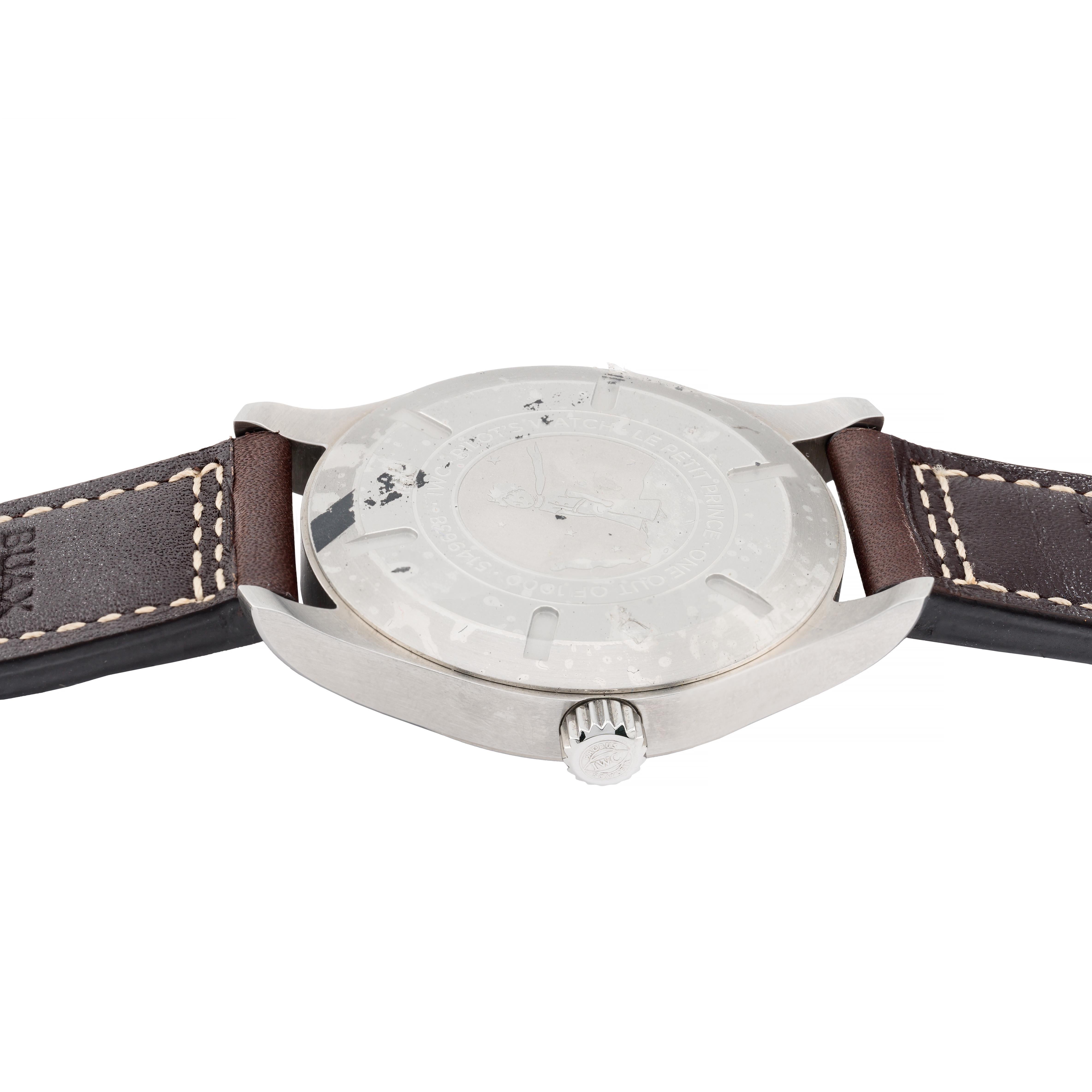 IWC Limited Edition Le Petite Prince Mark XVII Pilot Wrist Watch 1