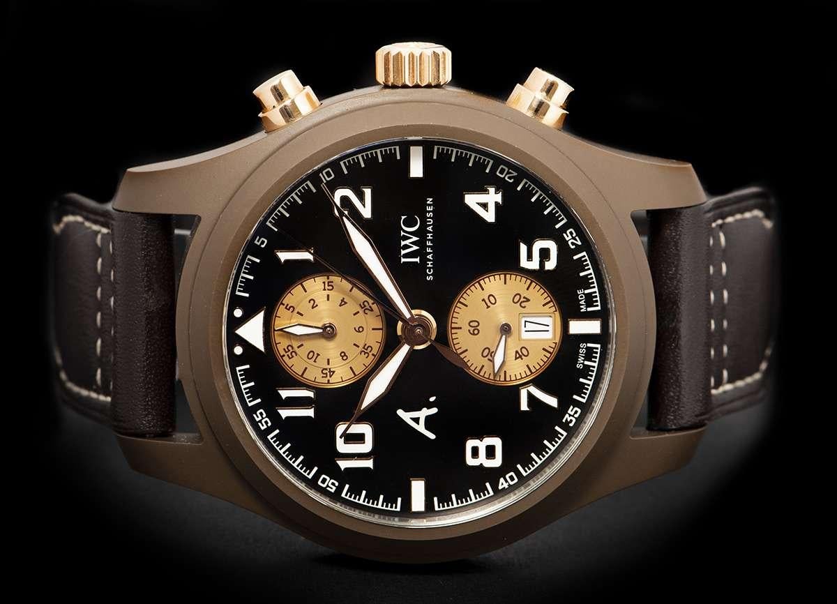 Men's IWC Limited Edition Pilots the Last Flight Rose Gold IW388006