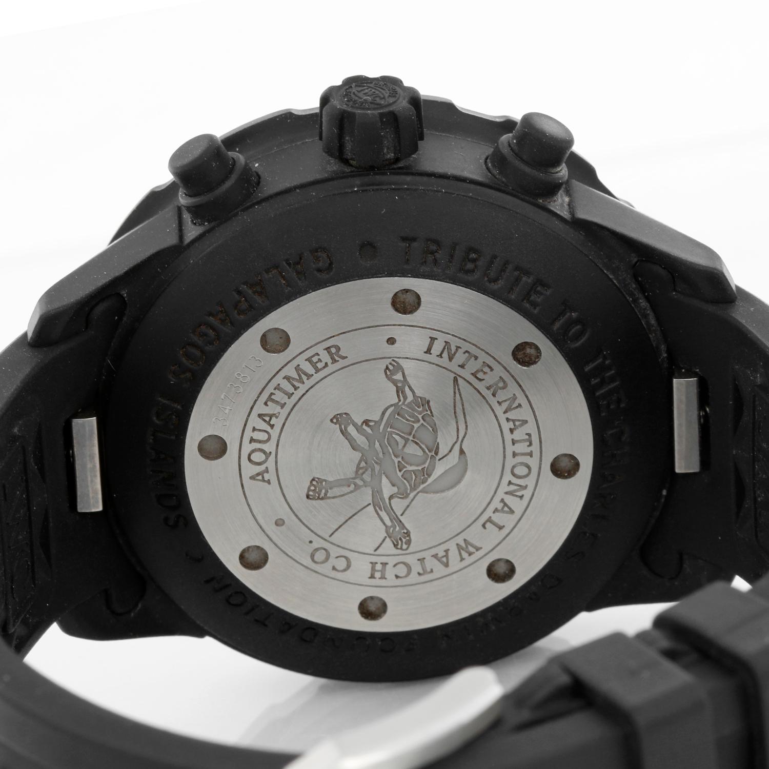 iwc galapagos limited edition