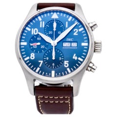 Used IWC Pilot Chronograph Edition LE PETIT PRINCE 43 mm / Papers