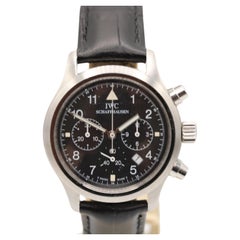 Retro  IWC Pilot Chronograph IW3741 Box and Papers 1997 