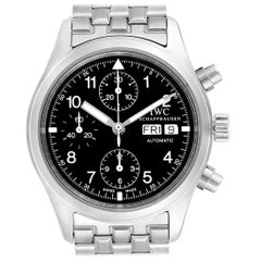 IWC Pilot Flieger Chronograph Day Date Automatic Men's Watch IW370603