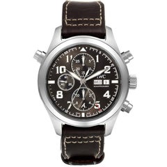IWC Pilot Flieger Chronograph Day Date Automatic Watch IW370607