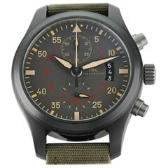 IWC Pilot IW3255-05, Black Dial, Certified and Warranty