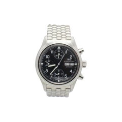 IWC Pilot IW3706 Black Dial Stainless Steel Box and Booklets