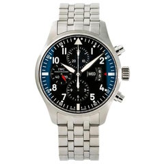 IWC Pilot IW377704, Black Dial, Certified and Warranty IWC Pilot IW377704, Black Dial, Certified and Warranty