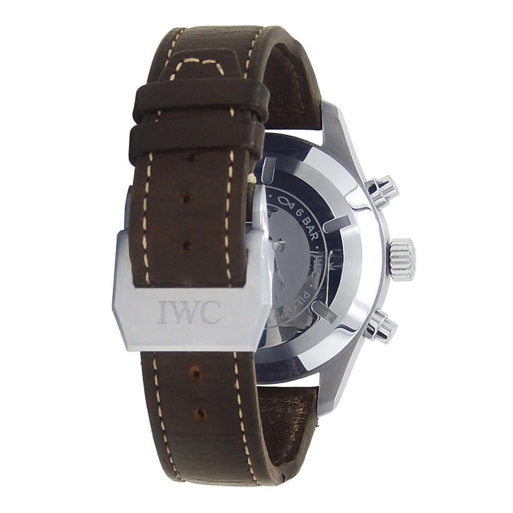 IWC Pilot IW377714, Blue Dial, Certified and Warranty 1