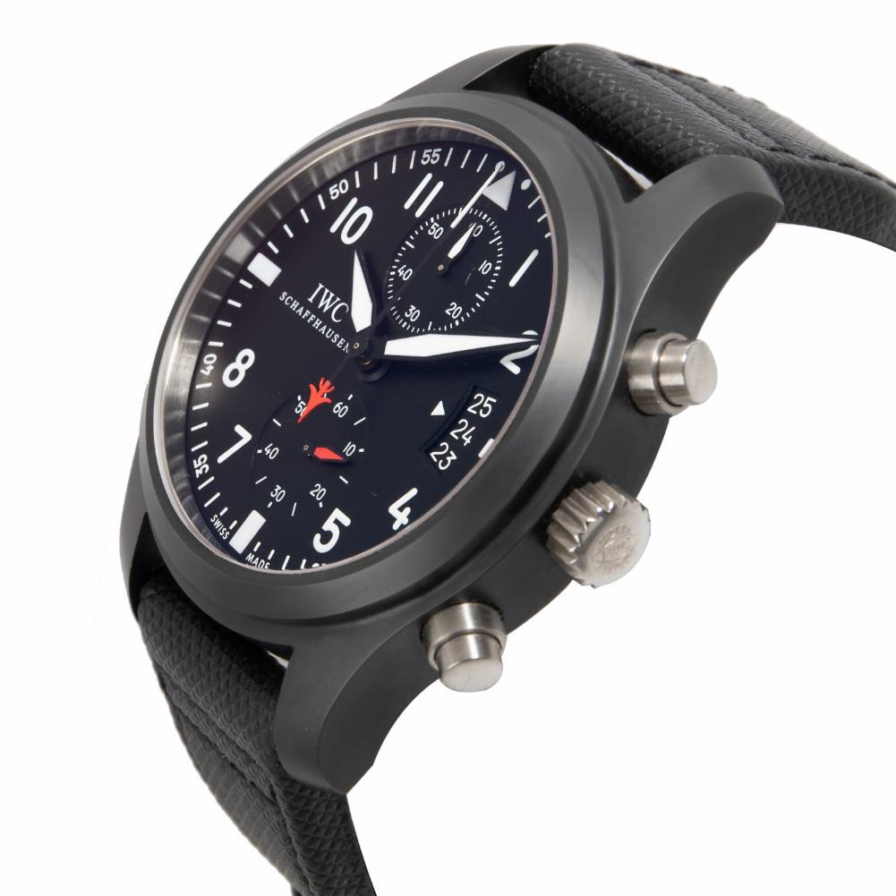 Contemporary IWC Pilot IW388001, Black Dial, Certified and Warranty