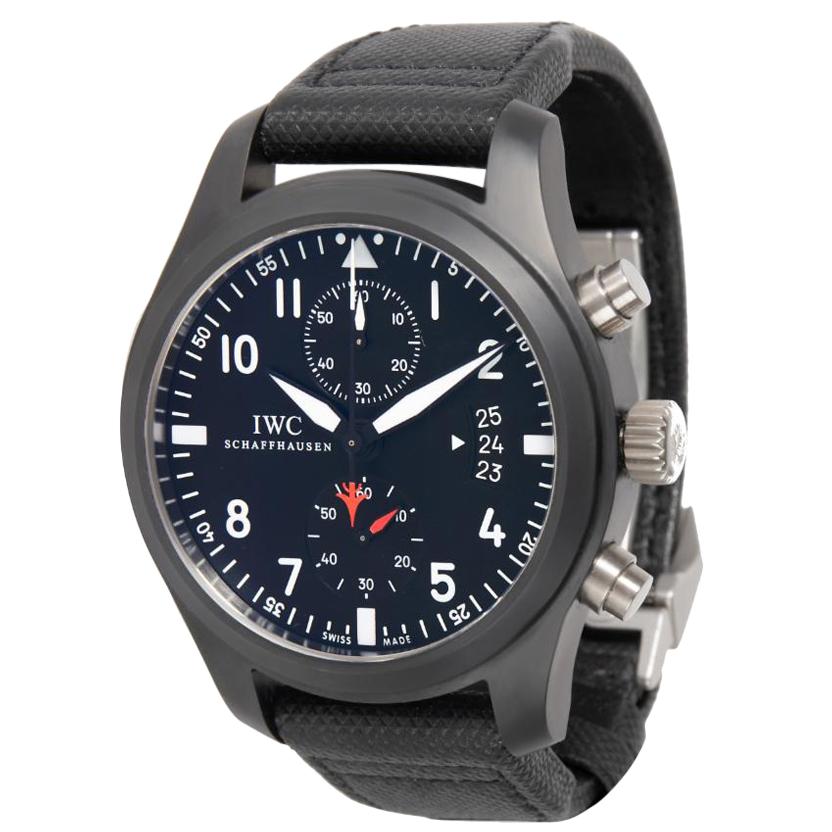IWC Pilot IW388001, Black Dial, Certified and Warranty
