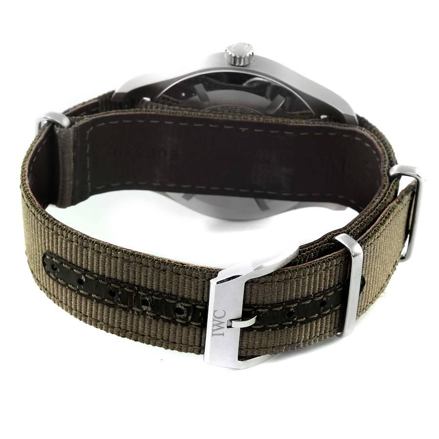 IWC Pilot Mark XVIII Black Dial Automatic Mens Watch IW327007 Box Card 3