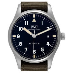 IWC Pilot Mark XVIII Black Dial Automatic Mens Watch IW327007 Box Card