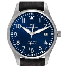Orologio da uomo IWC Pilot Mark XVIII Le Petit Prince Quadrante Blu IW327004
