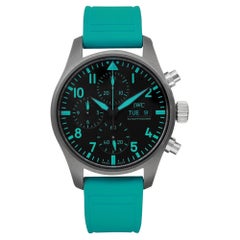 IWC Pilot Mercedes AMG Petronas Formula One Titanium Black Dial Watch IW388108