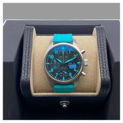 IWC Pilot Mercedes AMG Petronas Formula One Titanium Black Dial Watch IW388108