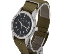 IWC Pilot RAF Mark XI Vintage Gents Stainless Steel Black Dial 6B/346