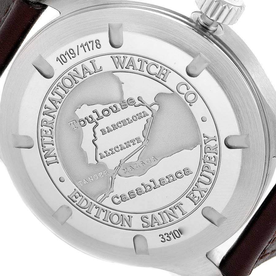IWC Pilot Saint Exupery Limited Edition Herrenuhr IW320104 Box Card Limited Edition 2