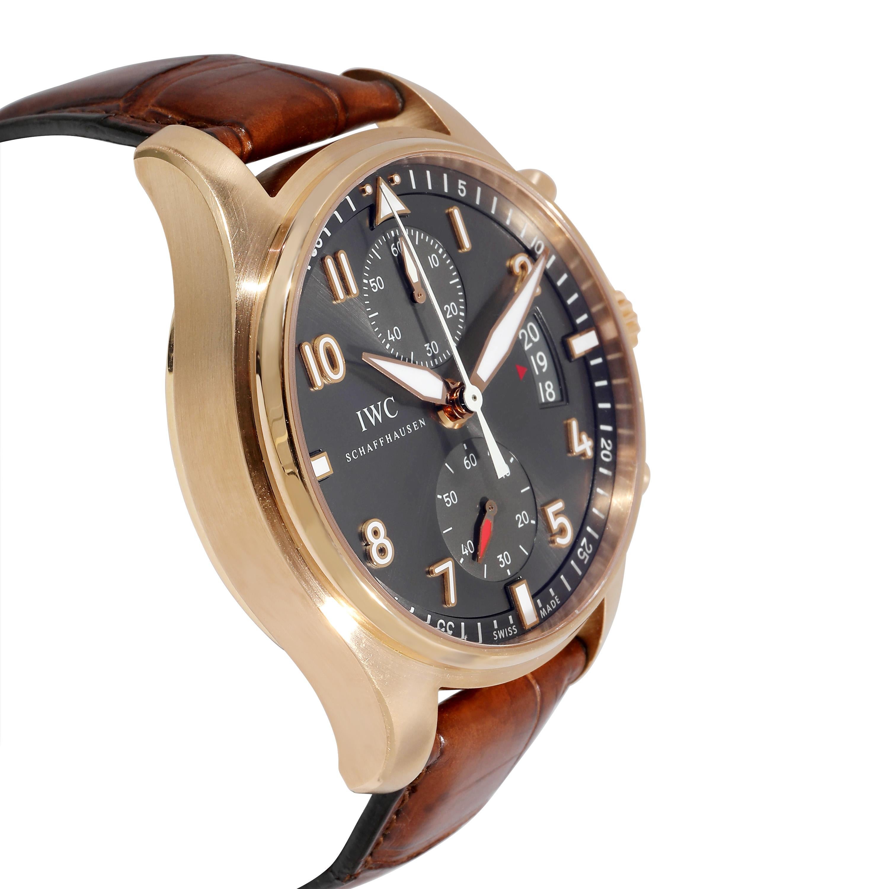 IWC Pilot Spitfire IW387803 Men's Watch in 18kt Rose Gold

SKU: 131560

PRIMARY DETAILS
Brand: IWC
Model: Pilot Spitfire
Country of Origin: Switzerland
Movement Type: Mechanical: Automatic/Kinetic
Year Manufactured: 2018
Year of Manufacture: