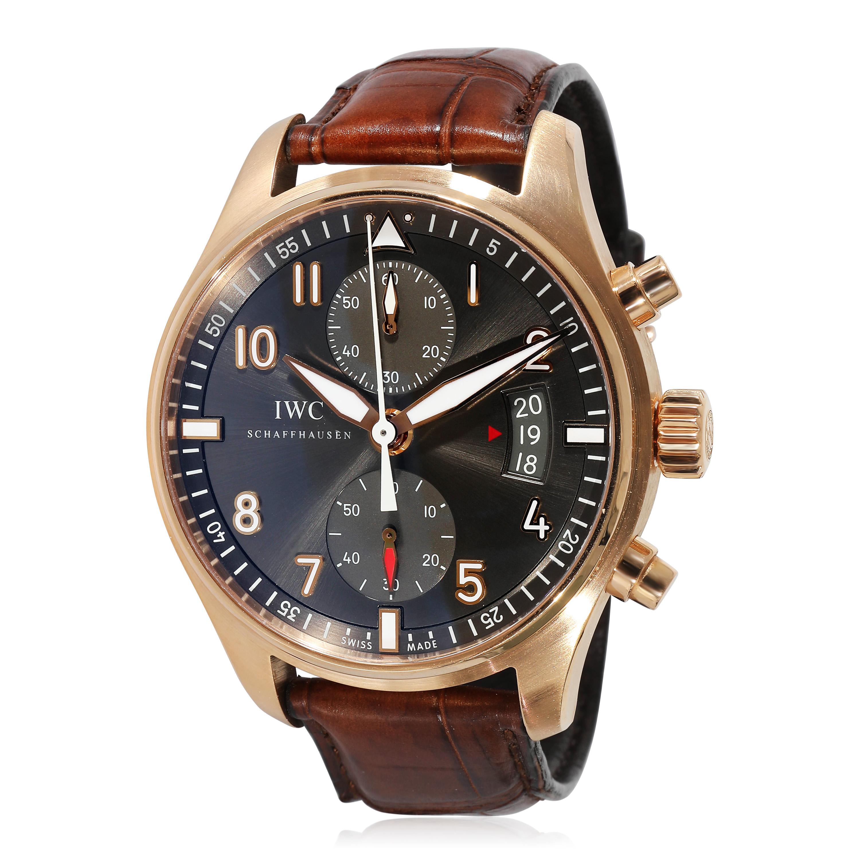 IWC Pilot Spitfire IW387803 Men's Watch in 18kt Rose Gold For Sale 1