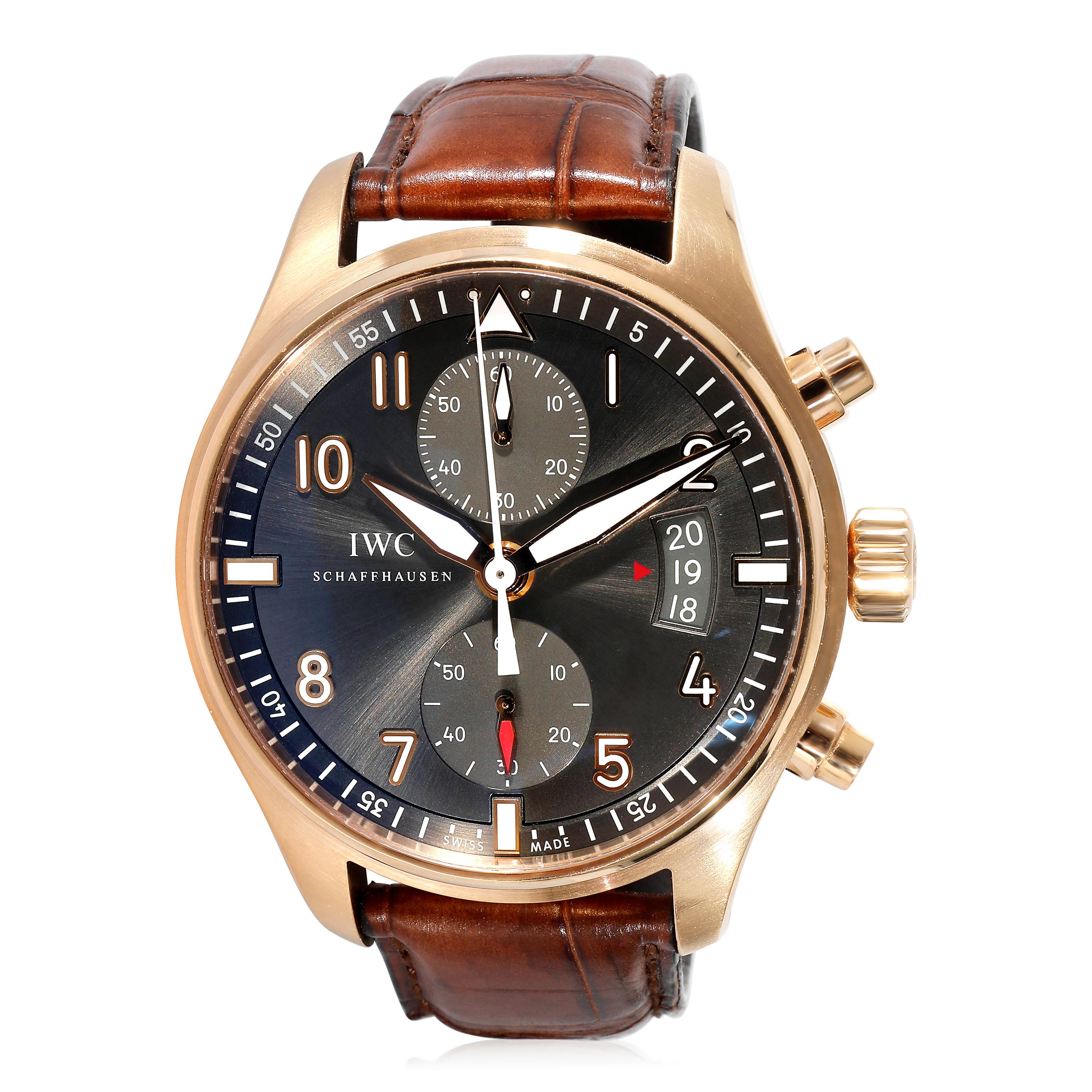 IWC Pilot Spitfire IW387803 Men's Watch in 18kt Rose Gold For Sale 2