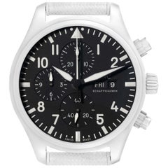 IWC Pilot Top Gun Chronograph Ceramic Mens Watch IW389105