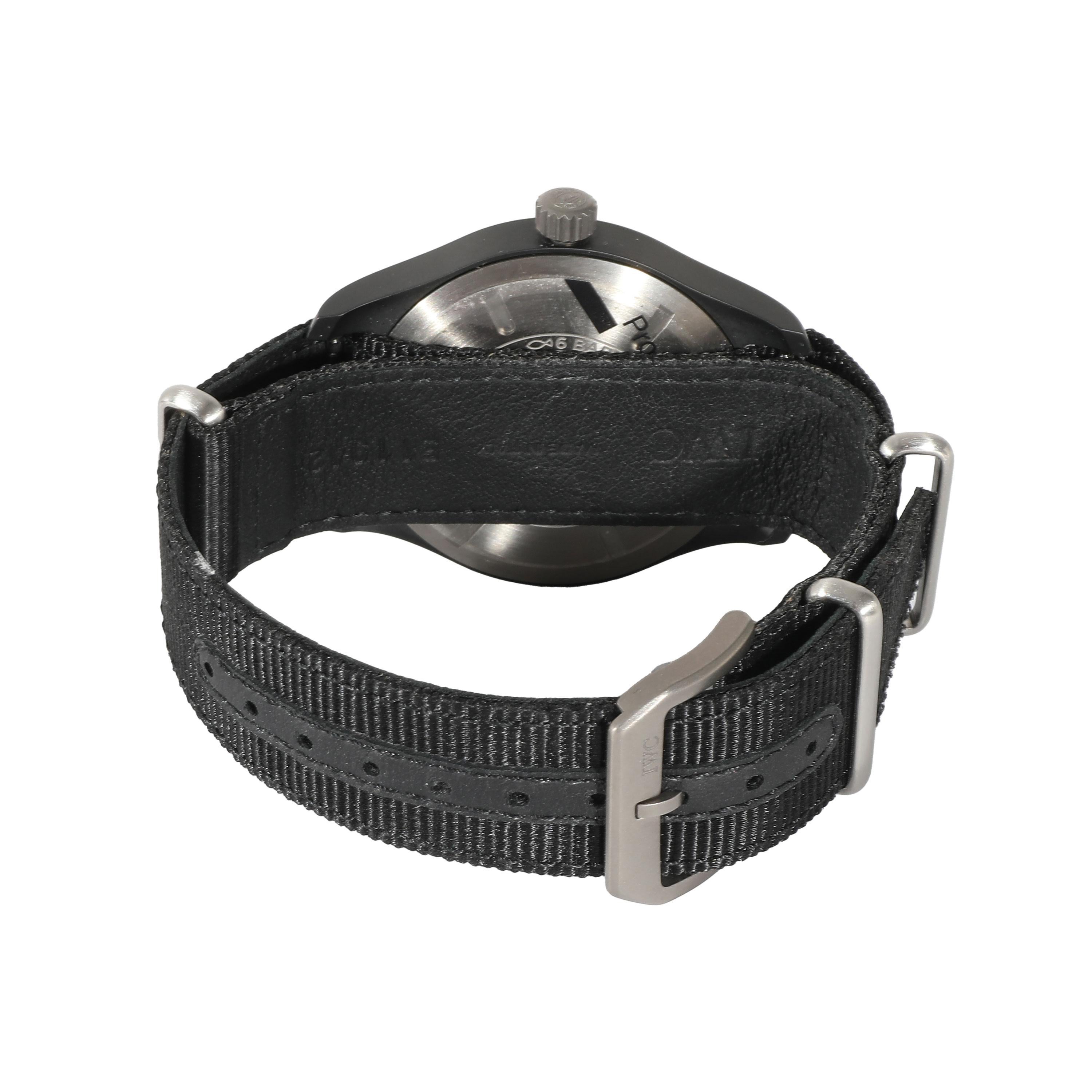 IWC Pilot Top Gun IW326901 Men's Watch in  Ceramic

SKU: 137694

PRIMARY DETAILS
Brand: IWC
Model: Pilot Top Gun
Country of Origin: Switzerland
Movement Type: Mechanical: Automatic/Kinetic
Year Manufactured: 2023
Year of Manufacture: