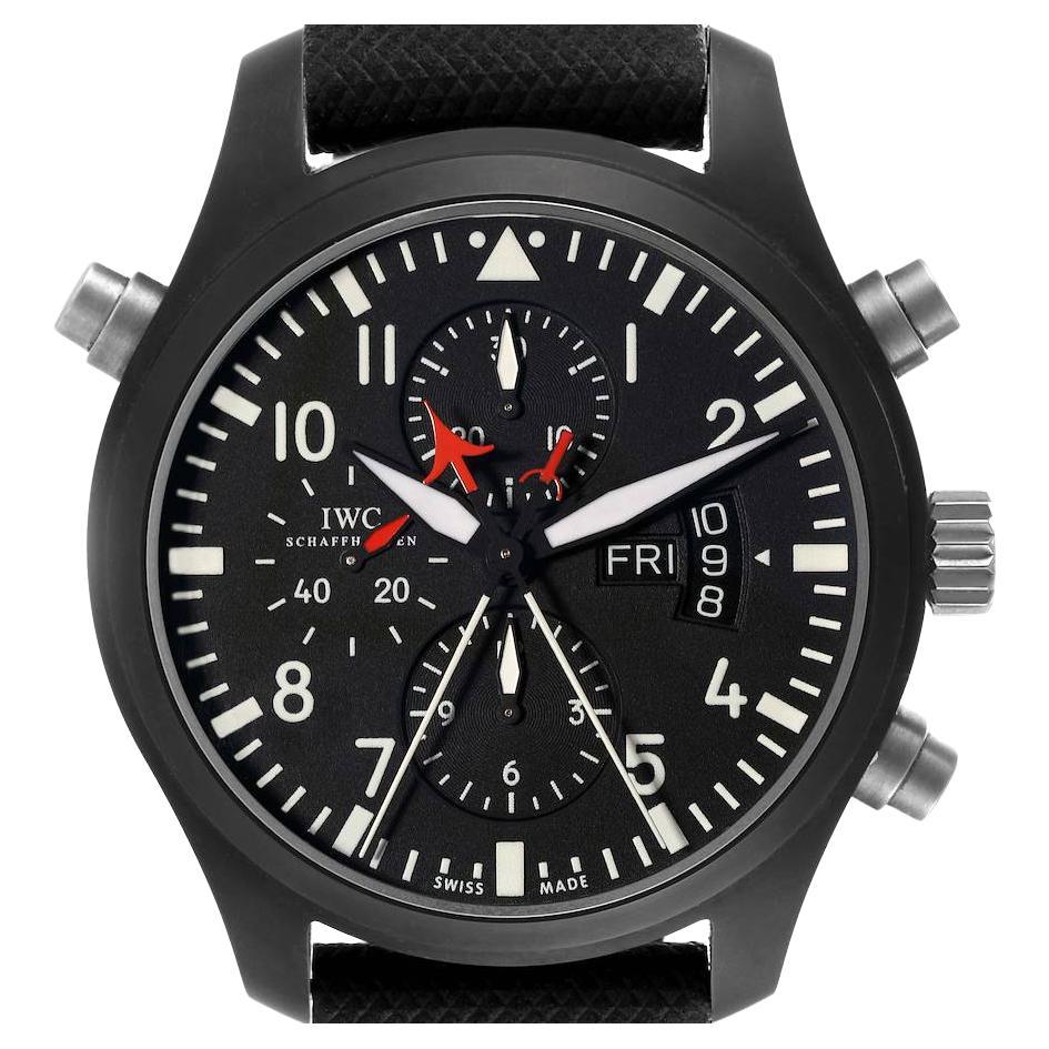 Authentic Men's Tourneau Safari Pilot Big Date Quartz Chrono Watch For