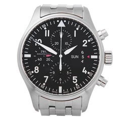 IWC Pilots Chronograph Stainless Steel Men’s IW377704