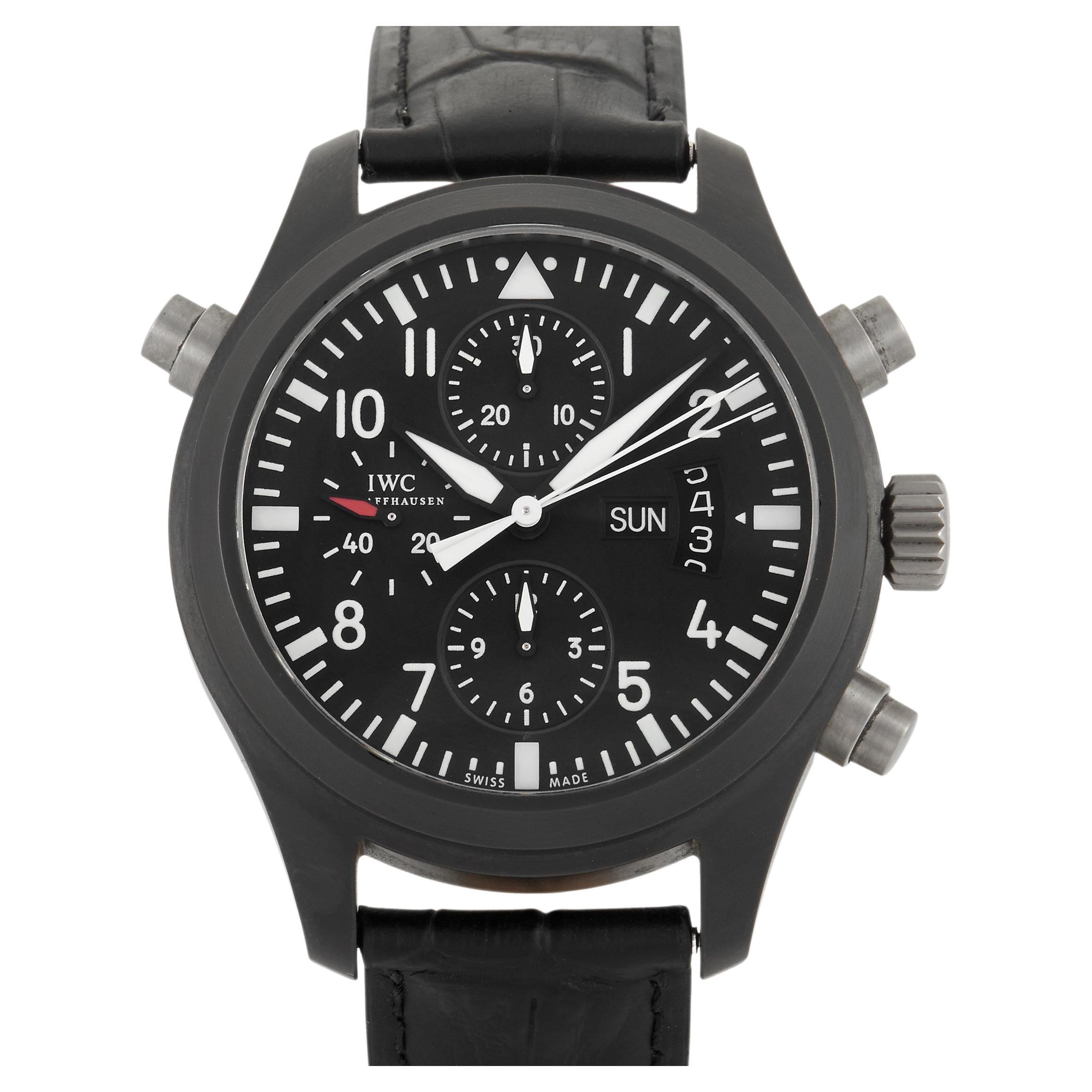 IWC Pilot's Double Chronograph Watch IW378601