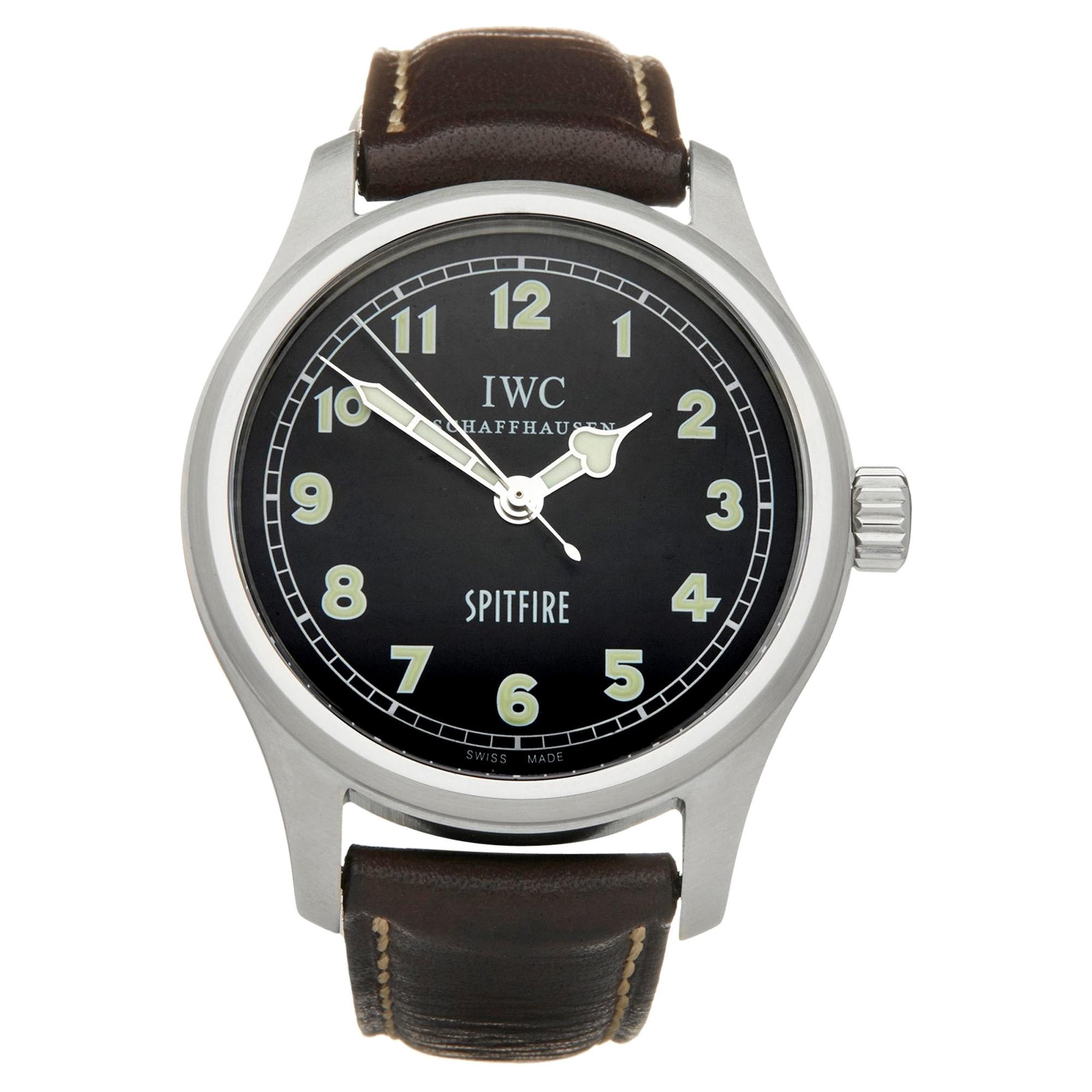 IWC Pilot's Spitfire IW325305 Men Stainless Steel MK XV Limited Edition of 1000