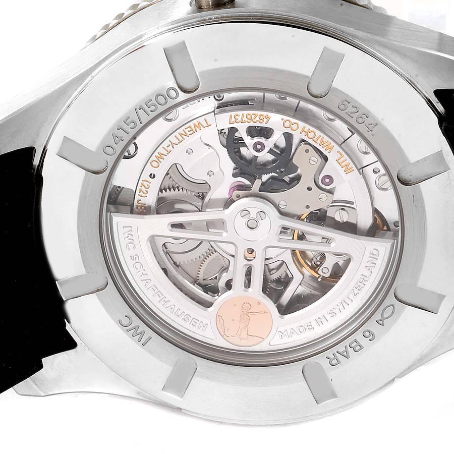 IWC Pilots Timezoner Le Petit Prince Stahl-Herrenuhr IW395503 Ungetragen 3
