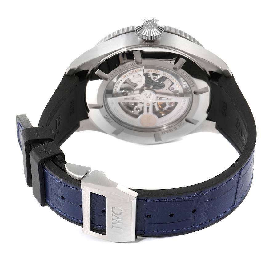 IWC Pilots Timezoner Le Petit Prince Stahl-Herrenuhr IW395503 Ungetragen 4