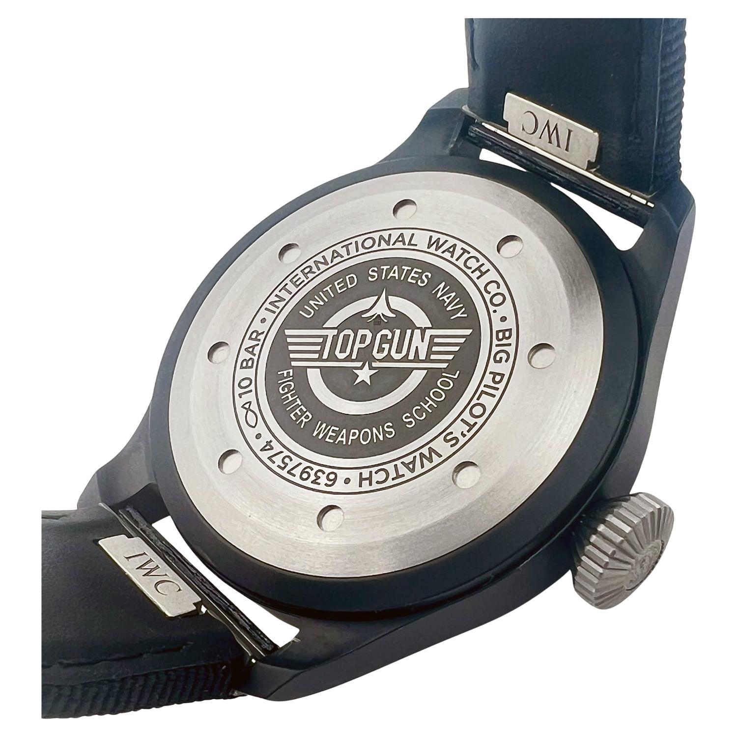 IWC Big Pilot's Watch 43 TOP GUN Keramik Ref. IW329801 Herren im Angebot