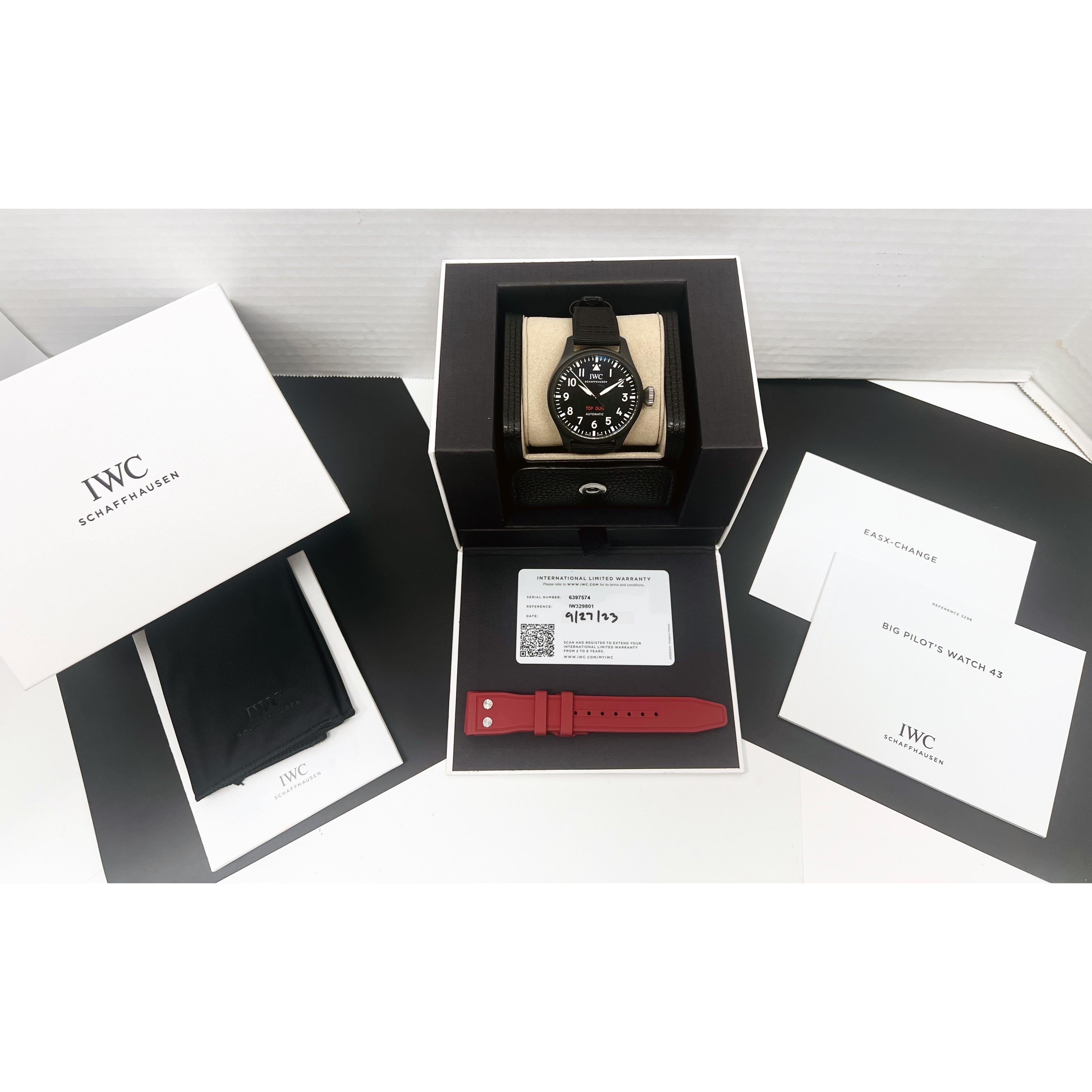 IWC Big Pilot's Watch 43 TOP GUN Keramik Ref. IW329801 im Angebot 3