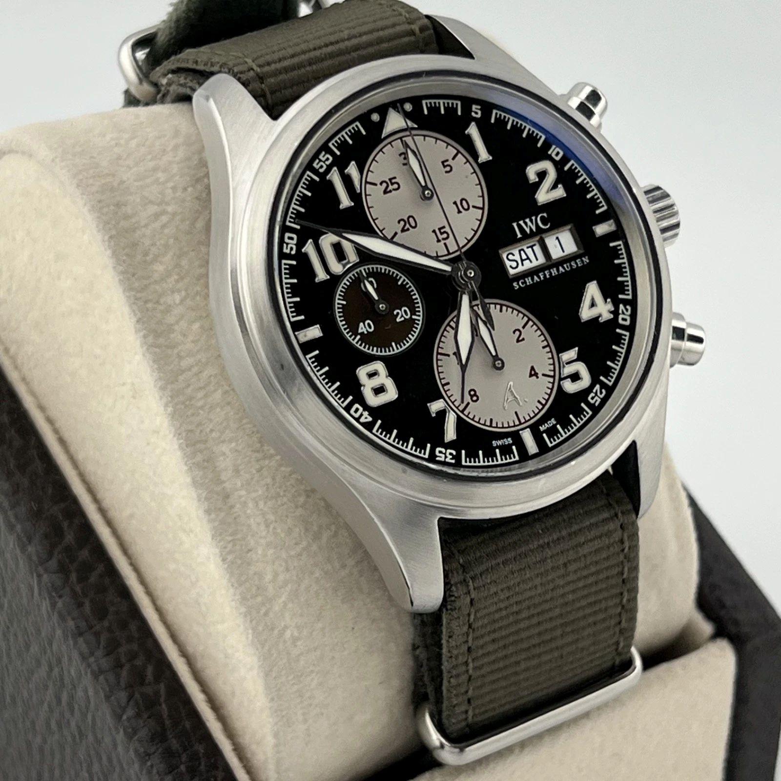 IWC Pilots Watch Antoine De Saint Exupery Special Edition IW371709 42mm Steel For Sale 1
