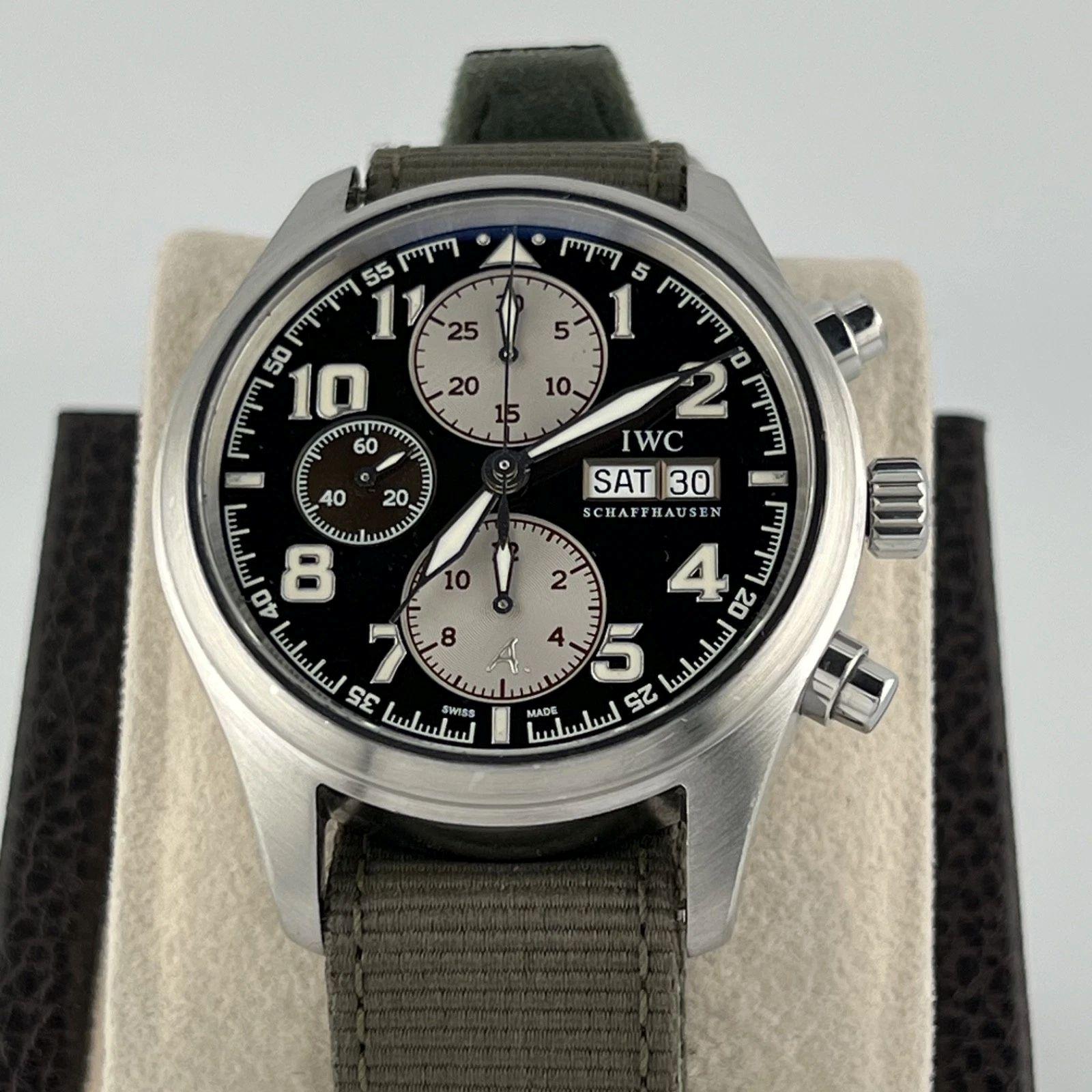 IWC Pilots Watch Antoine De Saint Exupery Special Edition IW371709 42mm Steel For Sale 2