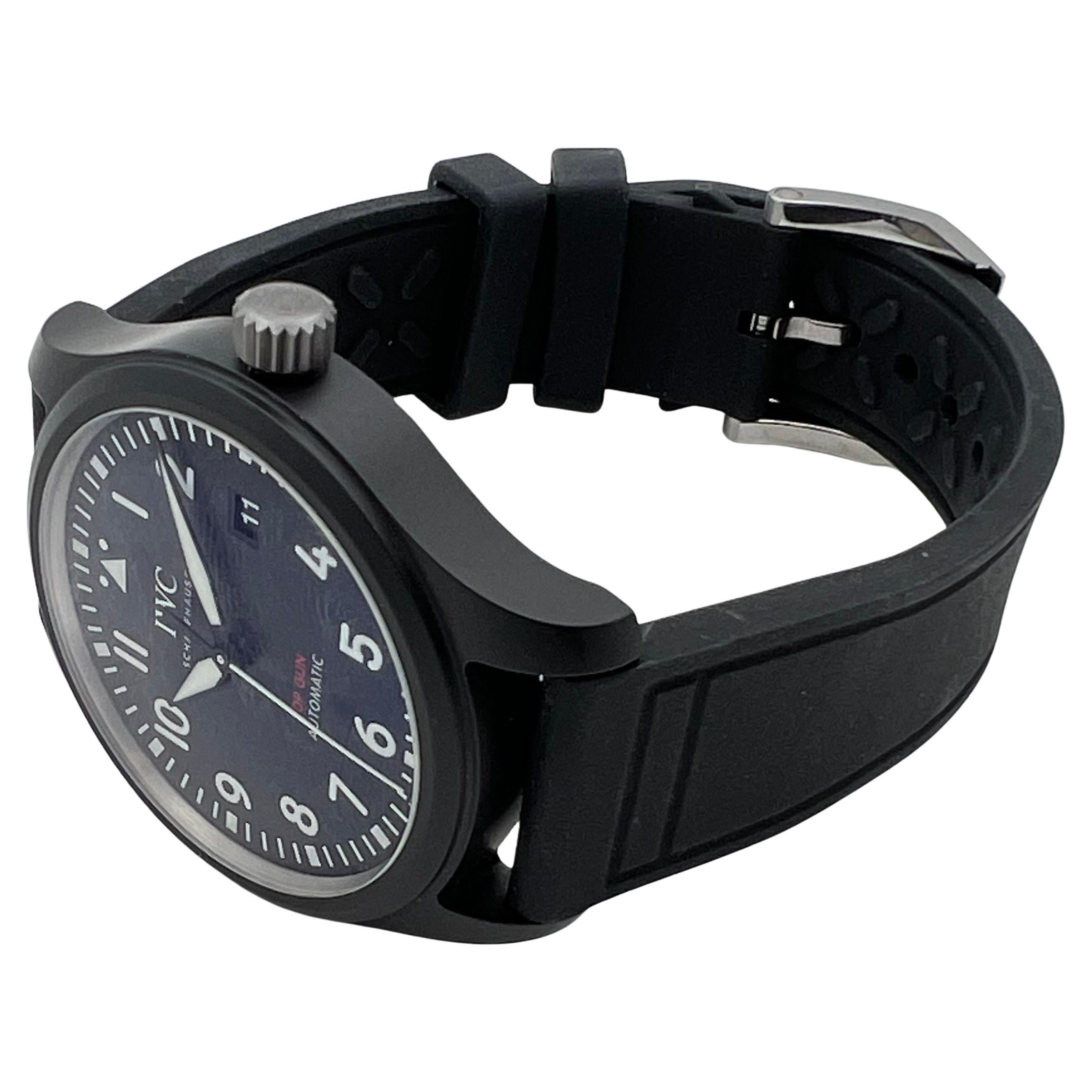 Women's or Men's IWC Pilot's Watch Automatic TOP GUN Ceramic Ref. IW326906