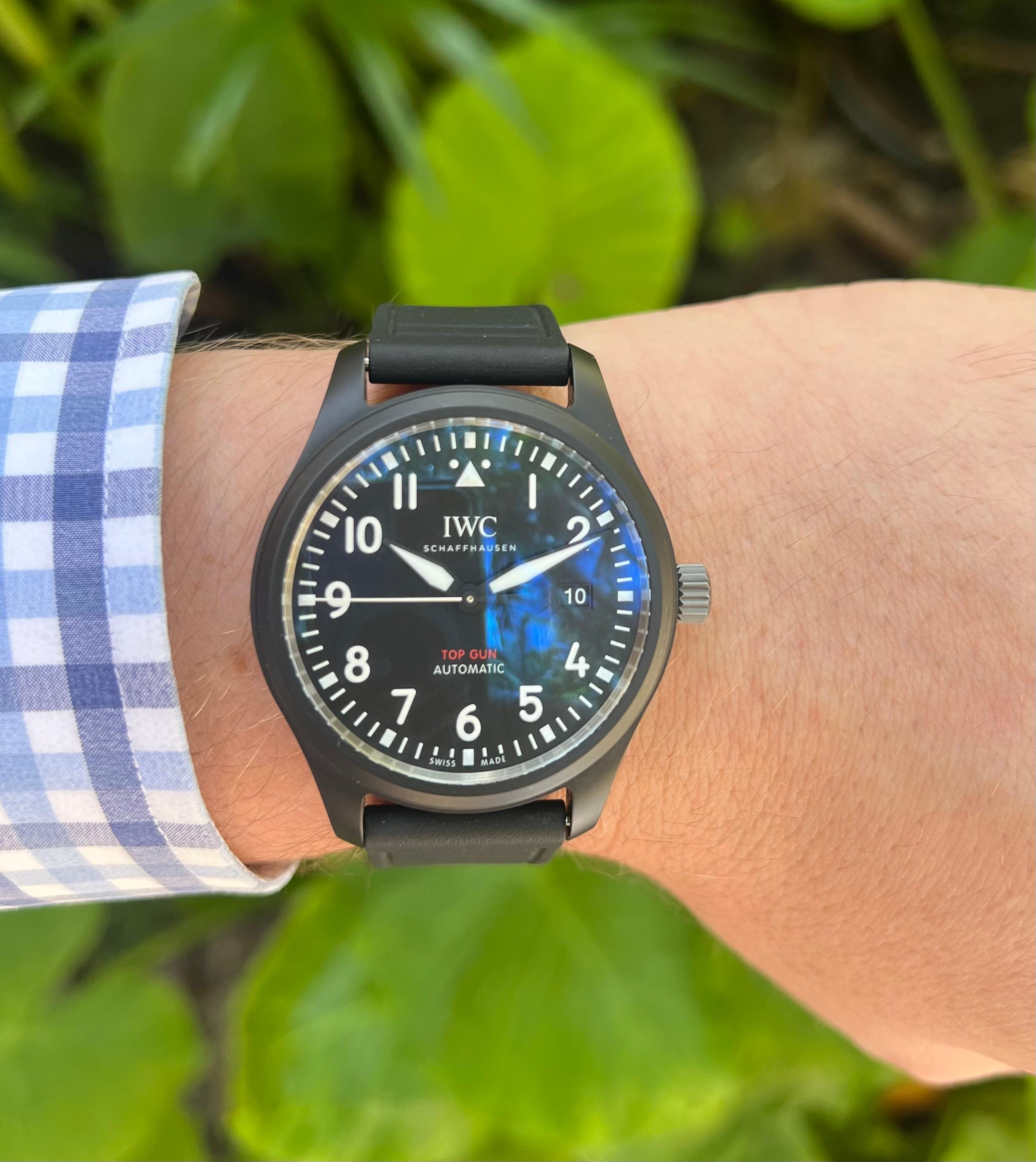 IWC Pilot's Watch Automatic TOP GUN Ceramic Ref. IW326906 3