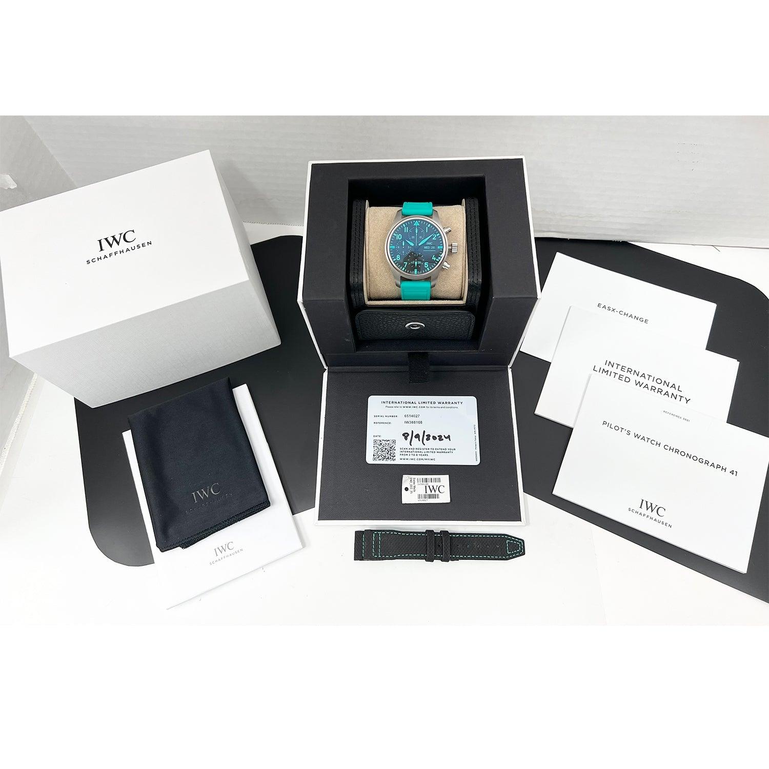 IWC Pilot’s Watch Chronograph 41 Mercedes-AMG PETRONAS Ref. IW388108 1