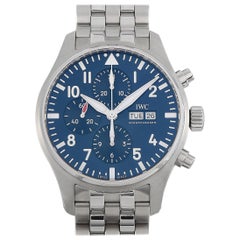 Used IWC Pilot's Watch Chronograph Edition "Le Petit Prince" Watch IW377717