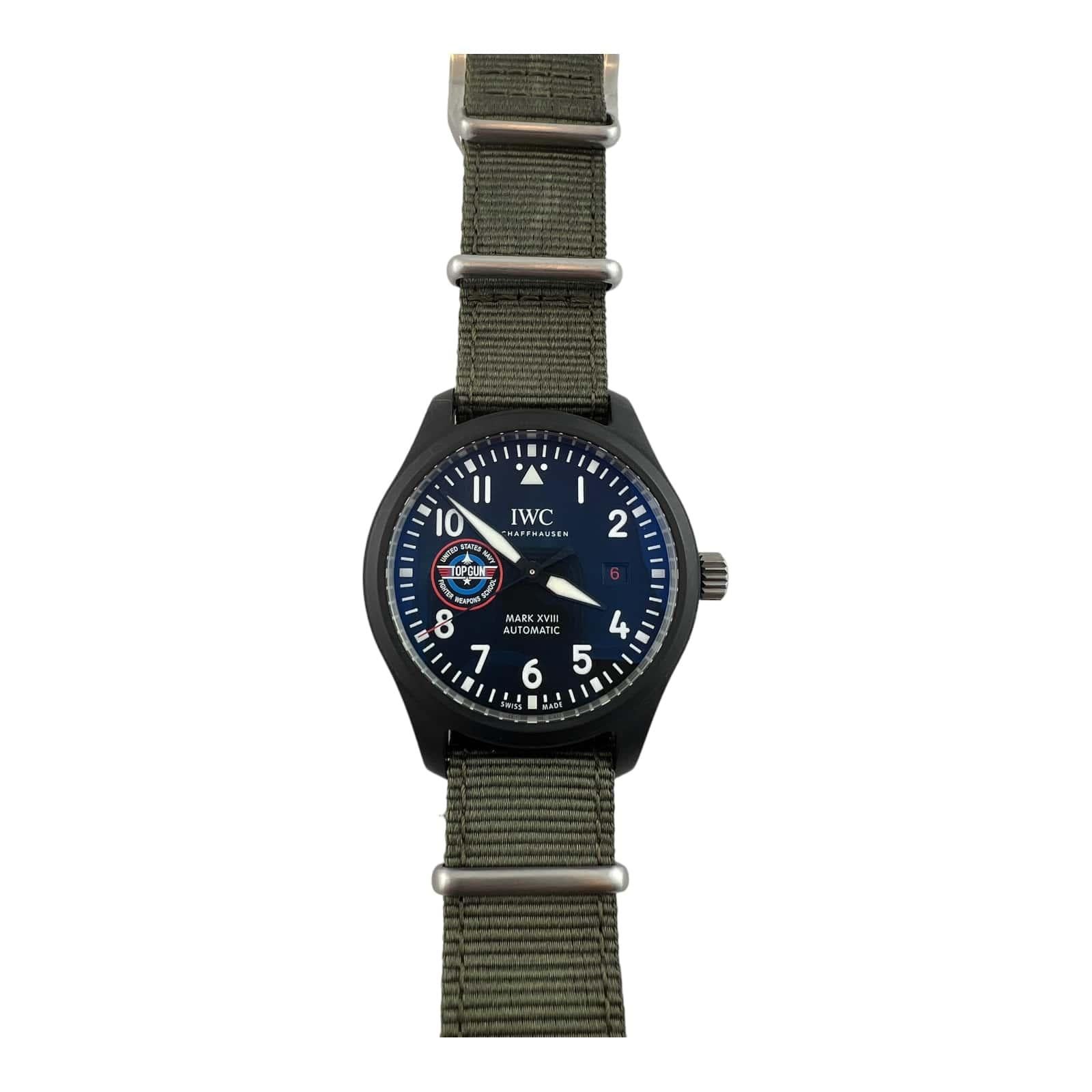 IWC Pilot's Watch Mark XVII Top Gun Automatic Men's Watch IW324712 For Sale 4