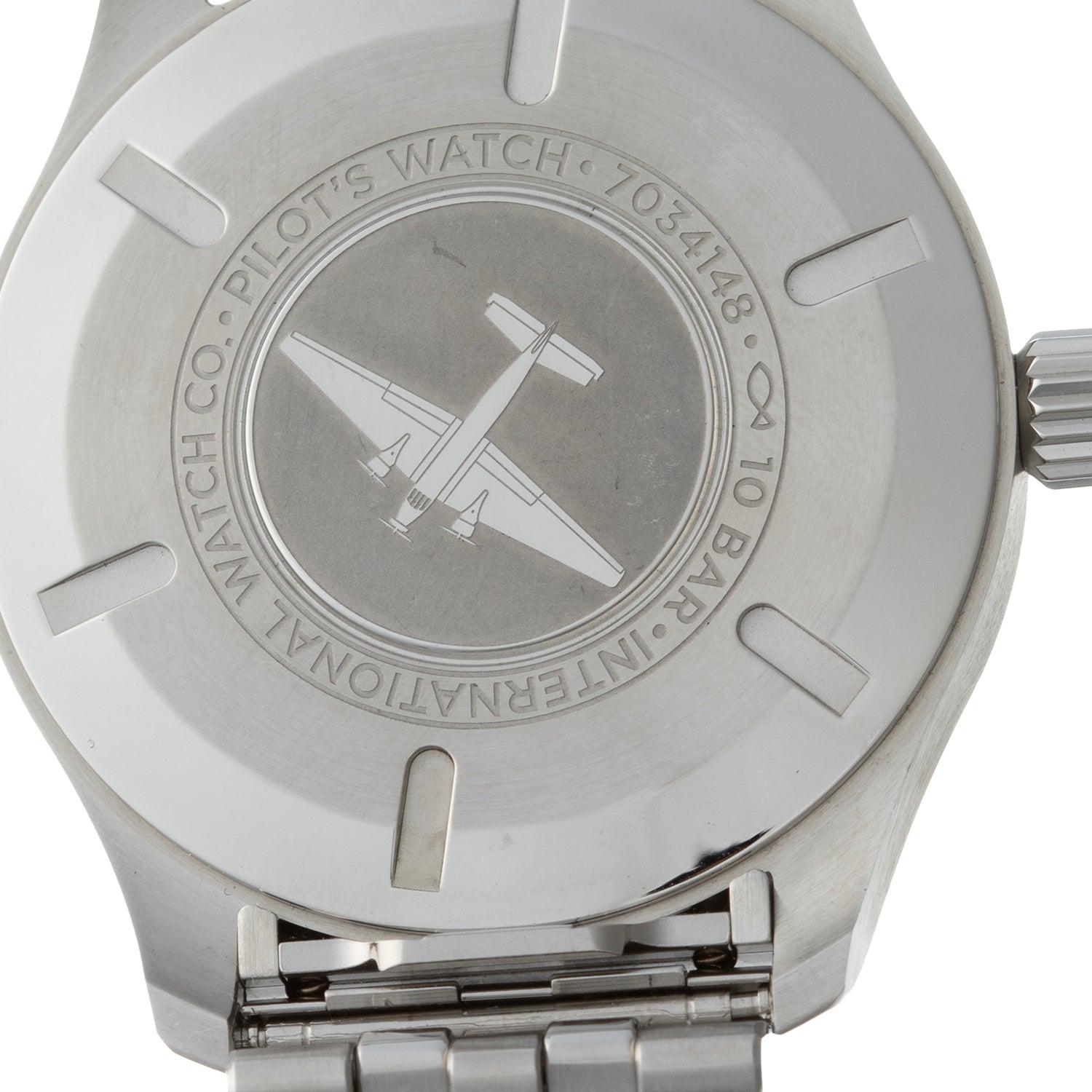 Women's or Men's IWC Pilot's Watch Mark XX Steel Ref. IW328206