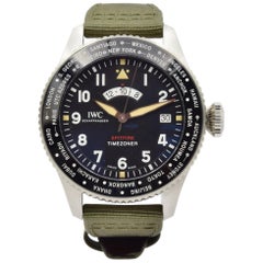 Used IWC Pilot's Watch Timezoner IW395501 "The Longest Flight" Limited Edition